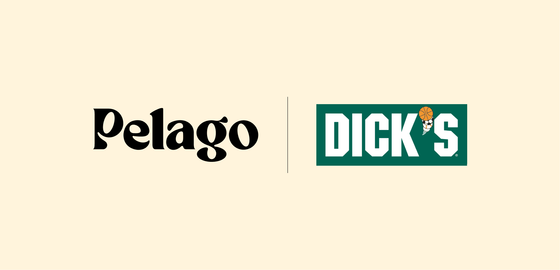 Pelgo and DICK'S Sporting Goods logo